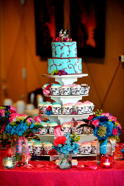 Straz Center Tampa Wedding Teal & Pink - Vadim Photography (4)