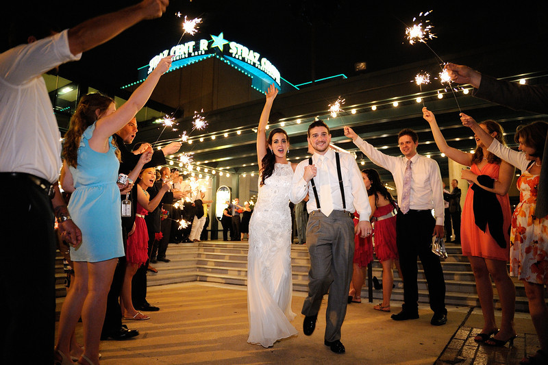 Straz Center Tampa Wedding Teal & Pink - Vadim Photography (1)