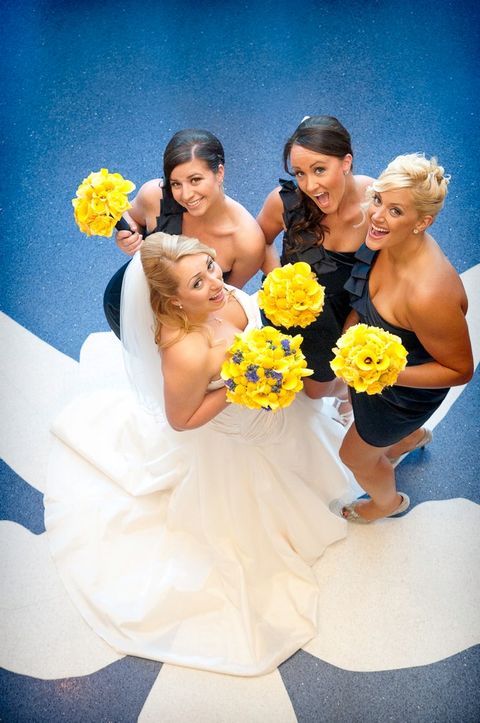 Blue + Yellow Whimsical Clearwater Beach Hyatt Wedding (17)