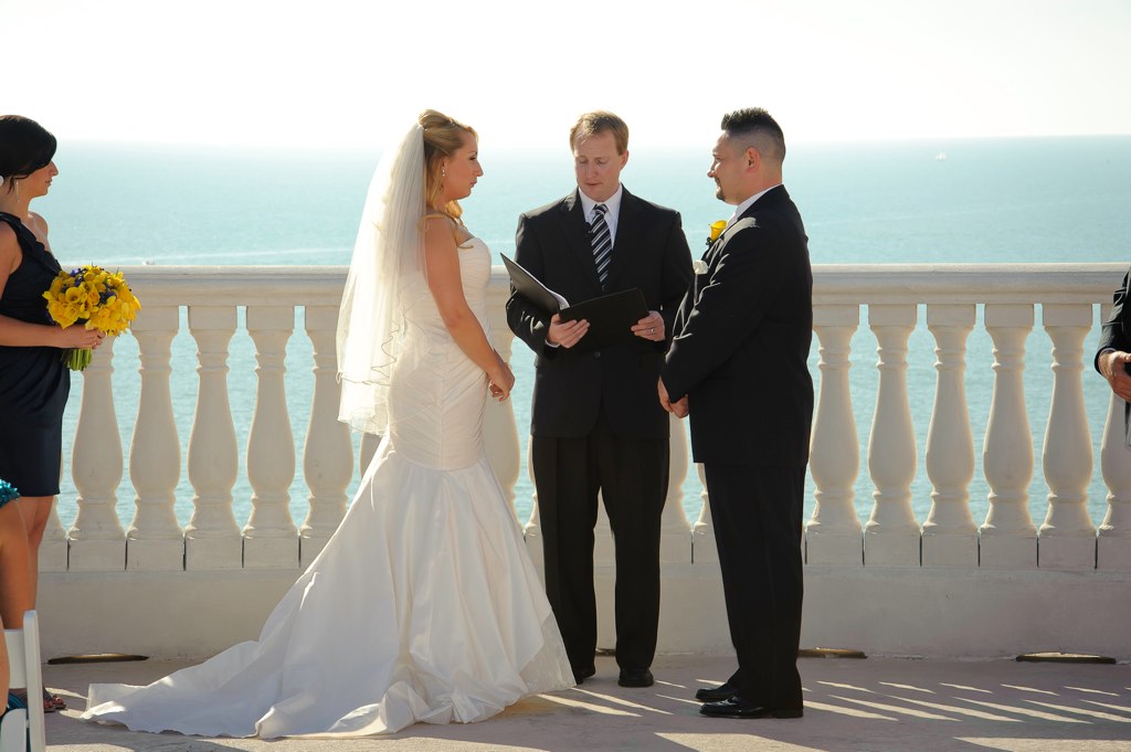 Blue + Yellow Whimsical Clearwater Beach Hyatt Wedding (15)