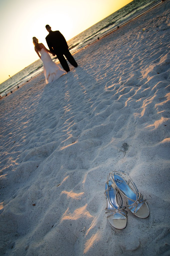 Blue + Yellow Whimsical Clearwater Beach Hyatt Wedding (13)